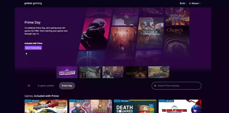 Prime Gaming sắp tặng 1 loạt game giá trị