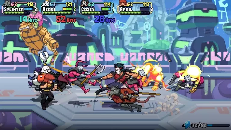 TMNT: Shredder’s Revenge bản DLC có Chế độ sinh tồn Co-op