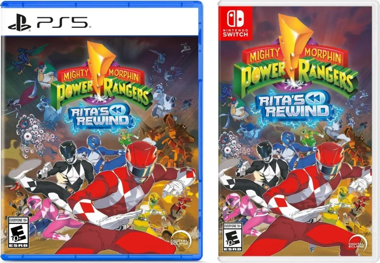 Mighty morphin power rangers: Rita’s rewind sẽ ra mắt bản vật lý tháng 5