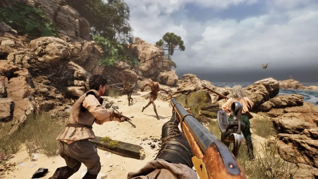 Lovecraft attempts 4-player co-op in the mound: call of Cthulhu