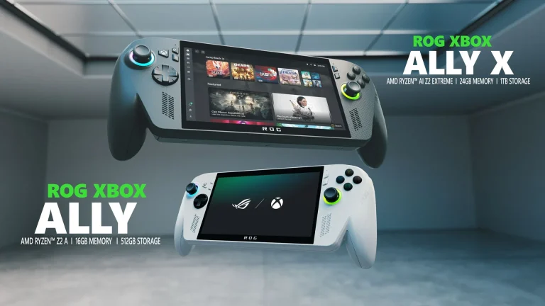 ASUS ra mắt ROG Xbox Ally và ROG Xbox Ally X: Máy chơi game cầm tay mới