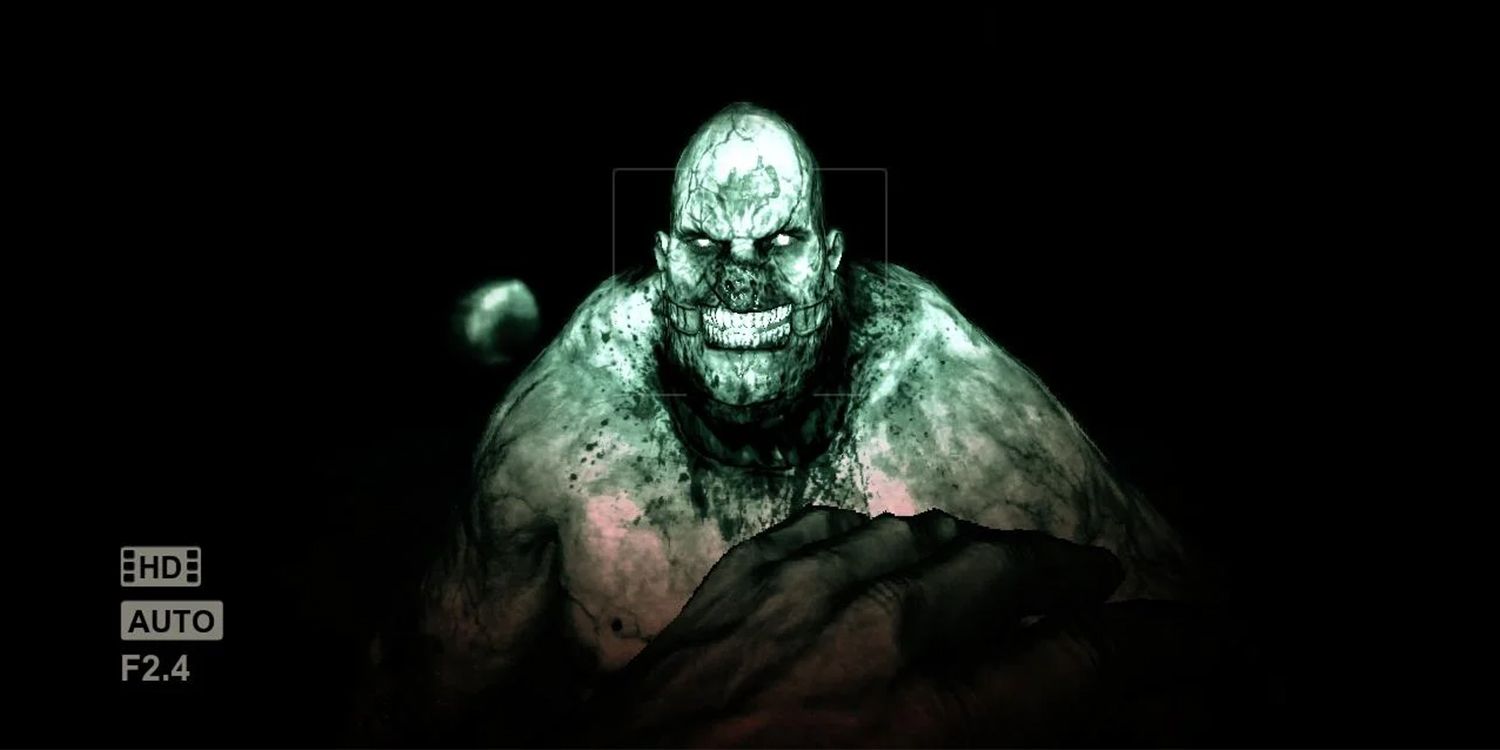 Chris Walker trong Outlast với Chế độ nhìn ban đêm