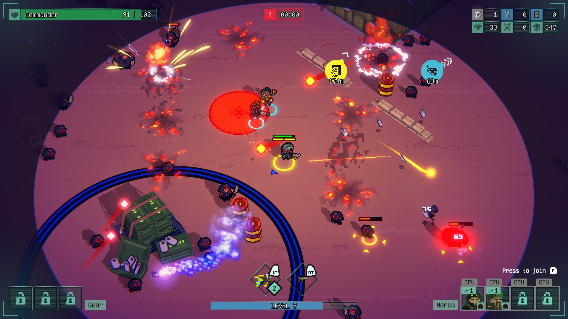 Survivor Mercs Steam demo