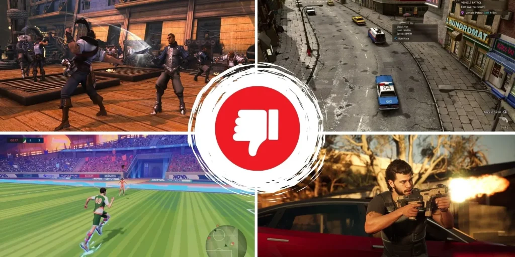 Những tựa game video đáng thất vọng nhất năm 2025