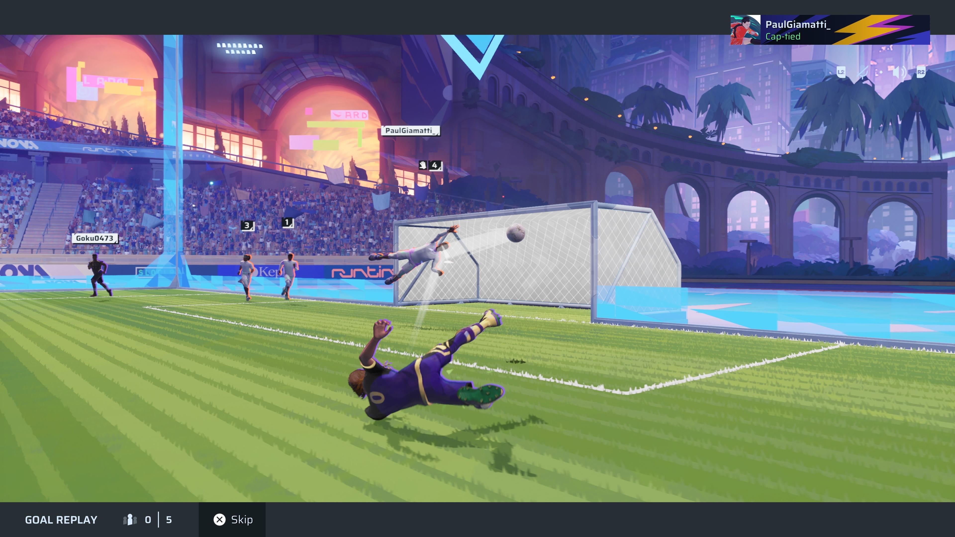 REMATCH volley shot