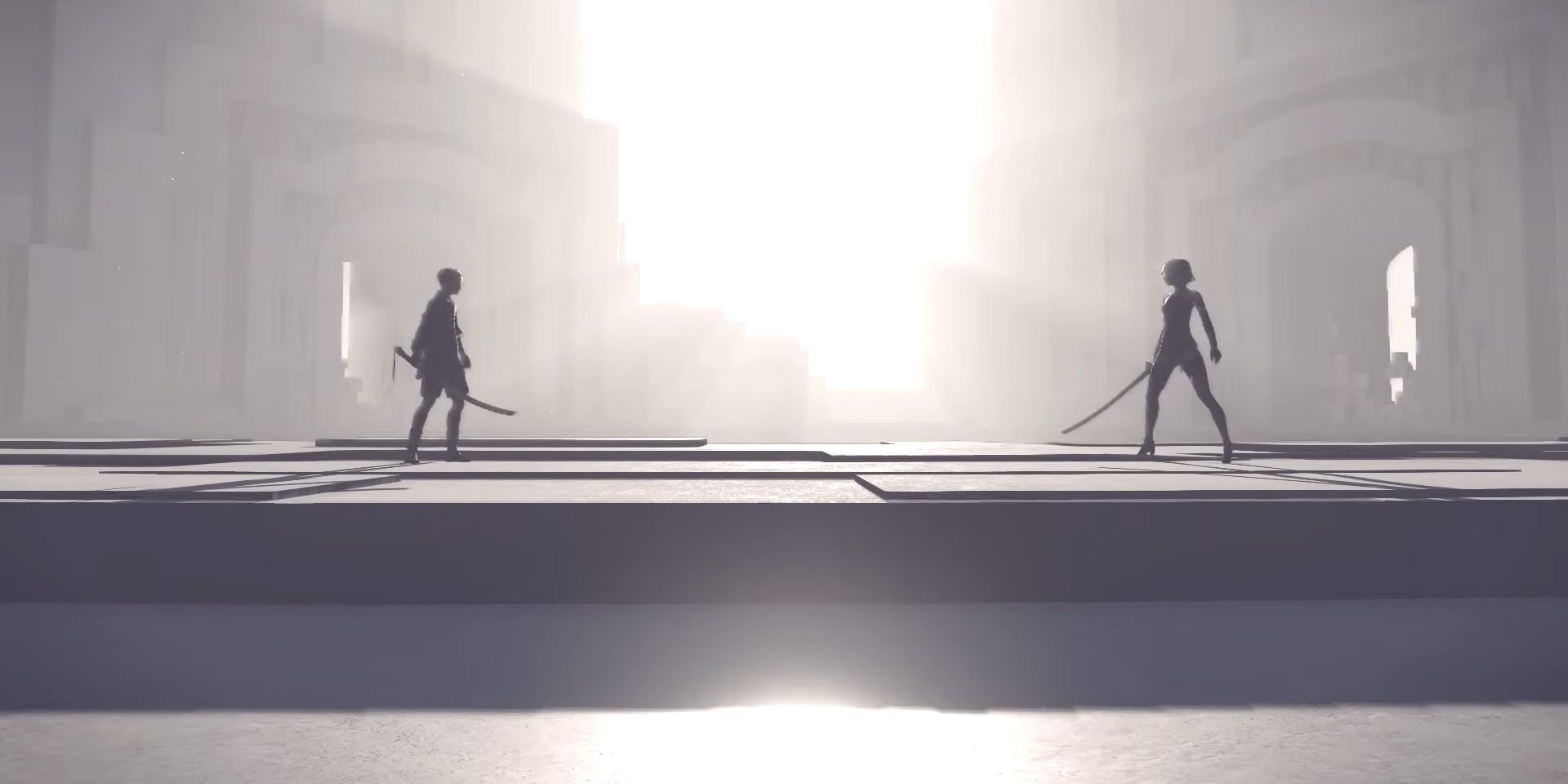 9S và A2 đối đầu trong NieR: Automata