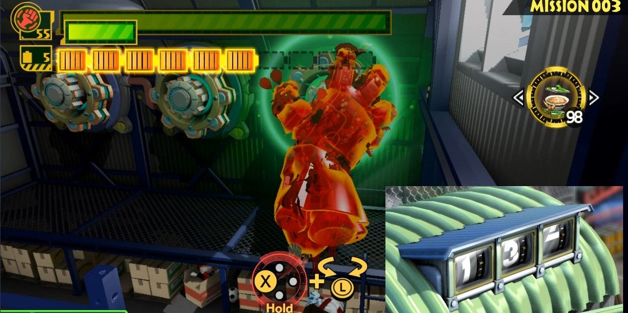 Turning a dial with Unite Hand in The Wonderful 101: Remastered