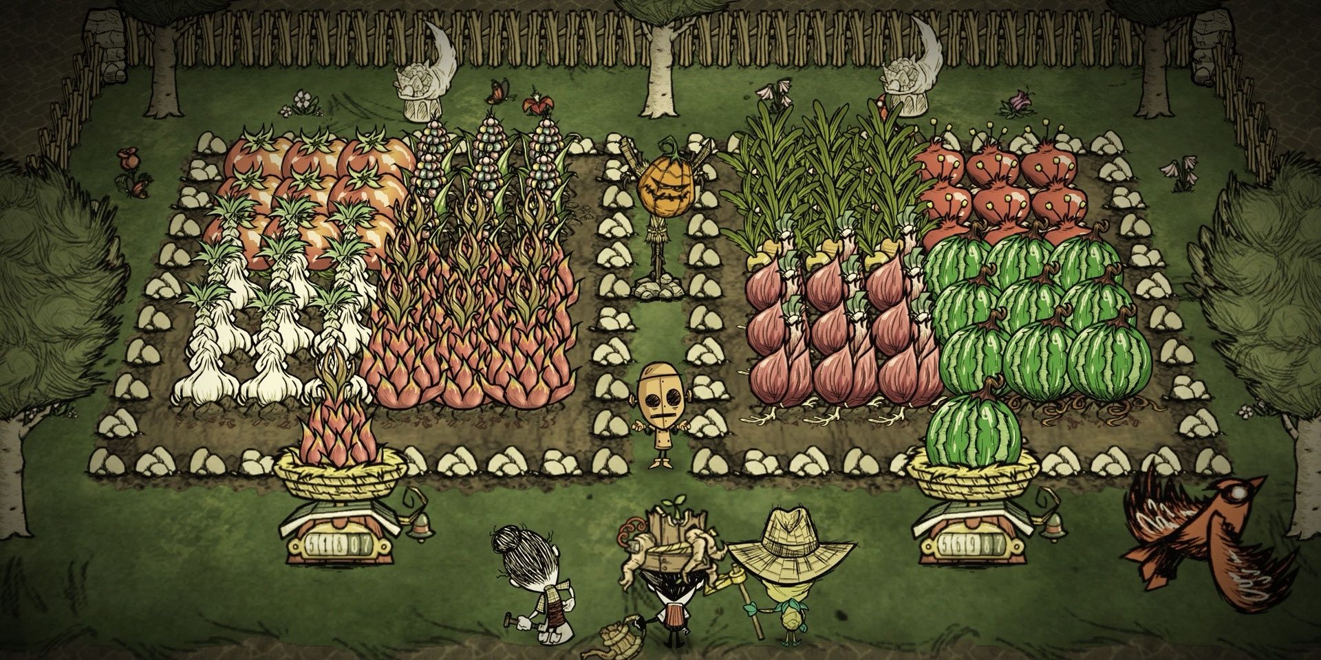 Xây dựng nông trại trong Don't Starve Together