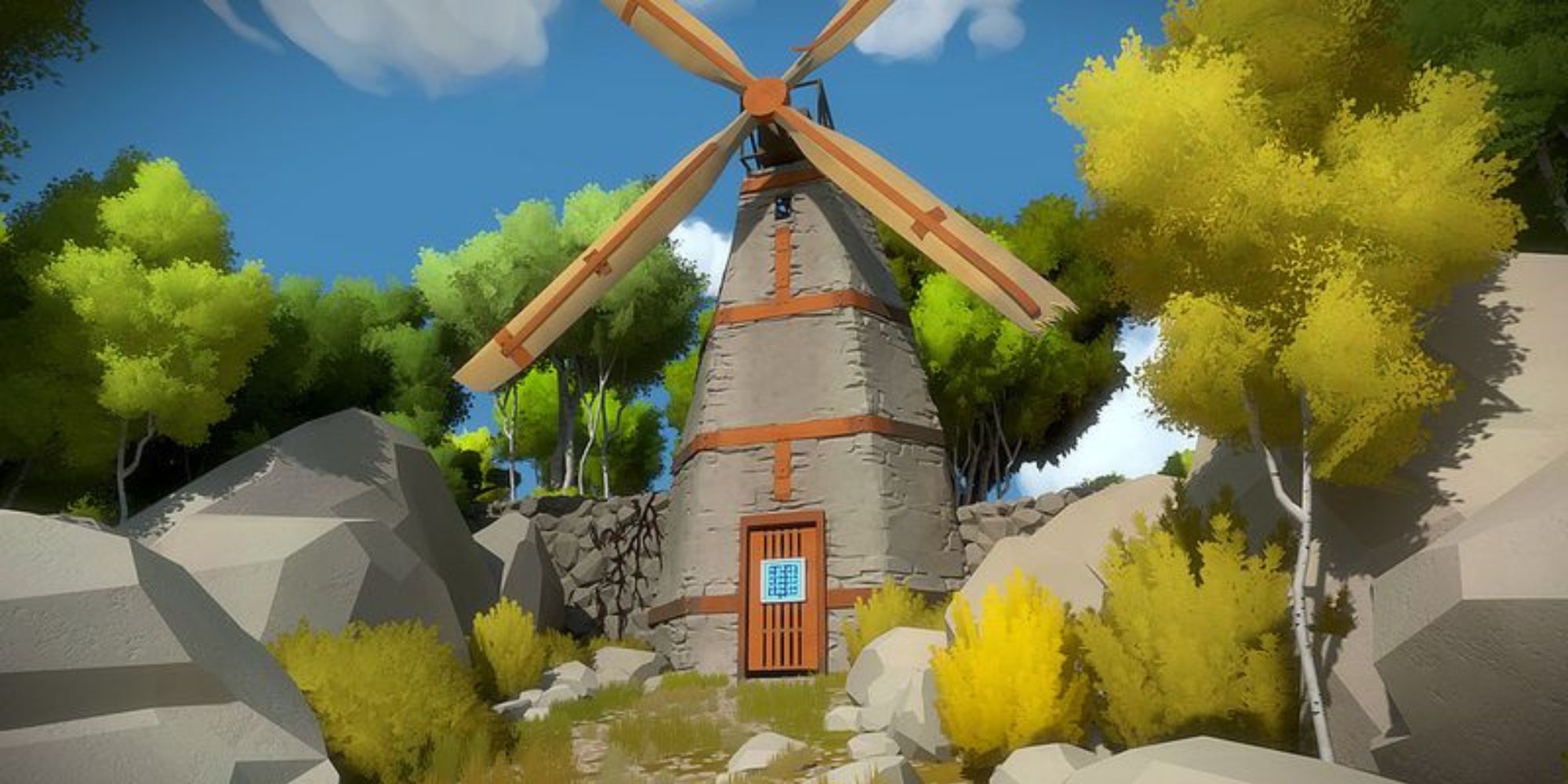 Câu đố Cối xay gió trong The Witness