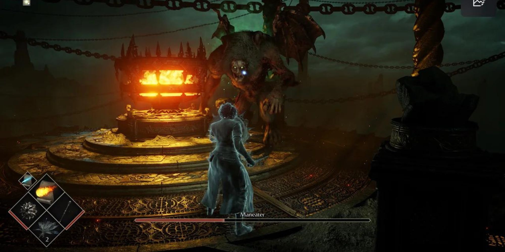 Maneater Demon's Souls Remake Boss Fight
